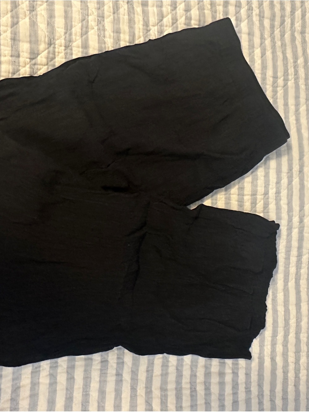 Abercrombie & Fitch Black Wide Leg Pants